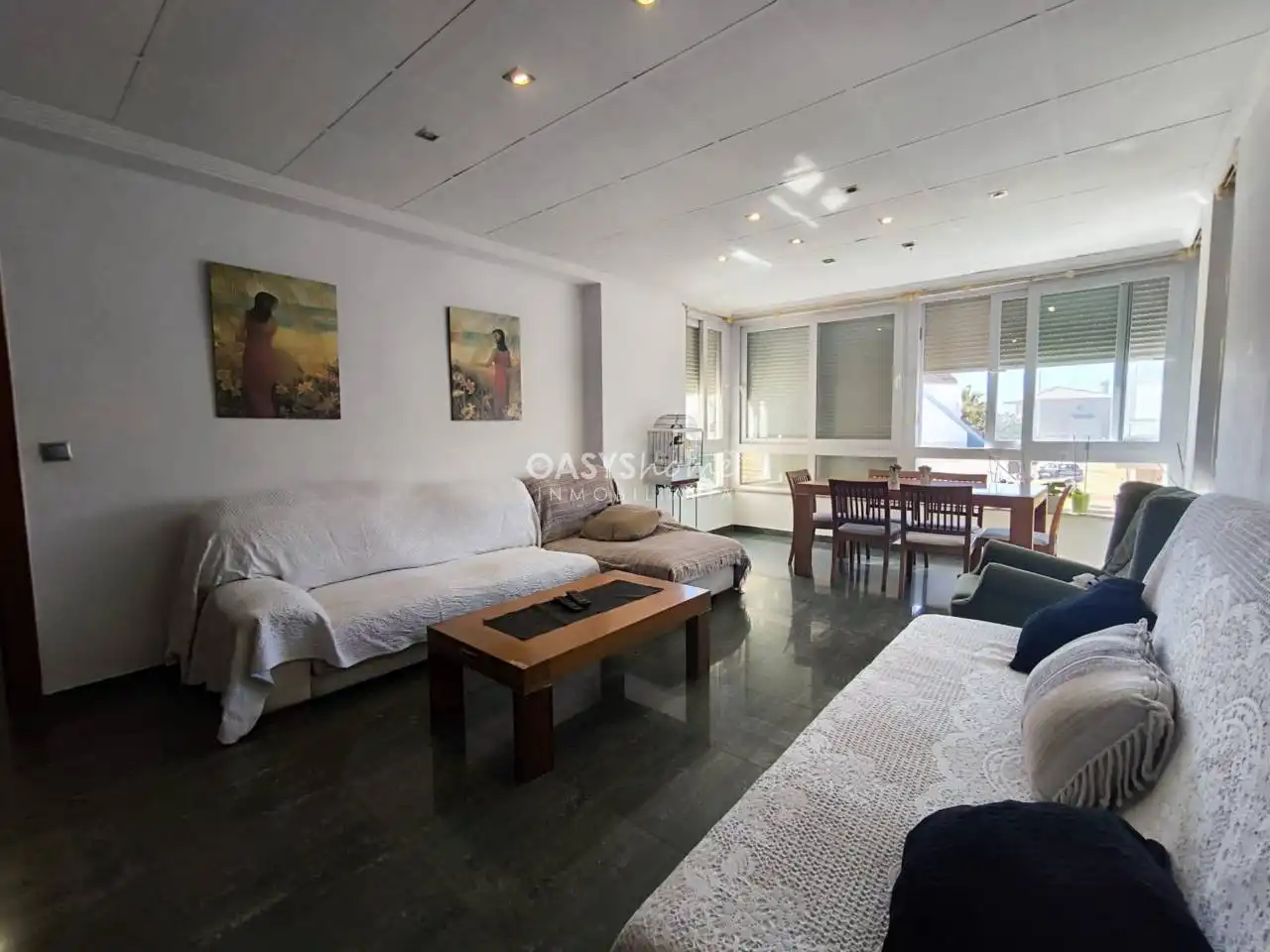 Living room of Flat for sale in Cartagena  with Terrace and Storage room