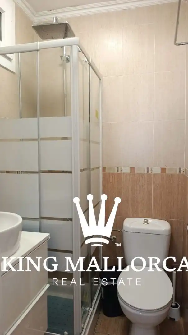 Bany de Apartament en venda en  Palma de Mallorca amb Aire condicionat, Calefacció i Terrassa