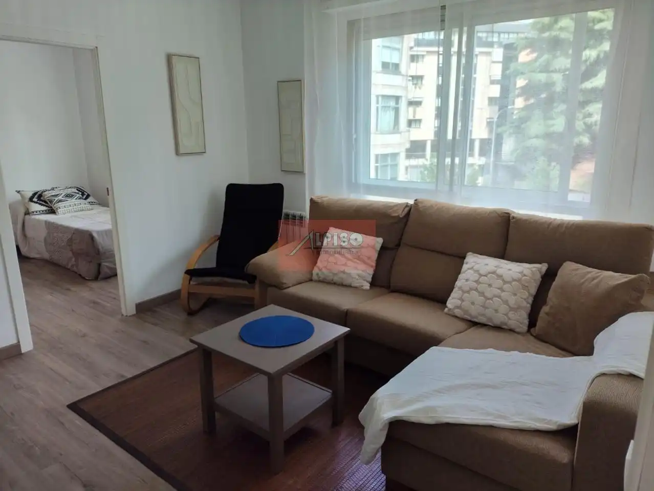 Living room of Flat for sale in Ourense Capital   with Heating and Furnished