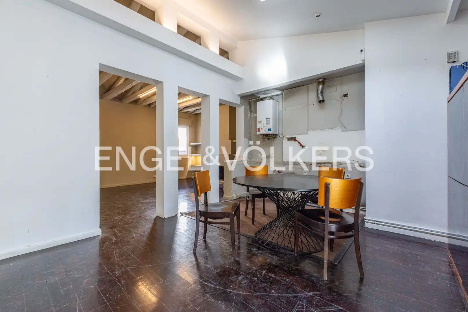 Dining room of Attic for sale in Madrid  with Air Conditioner and Heating