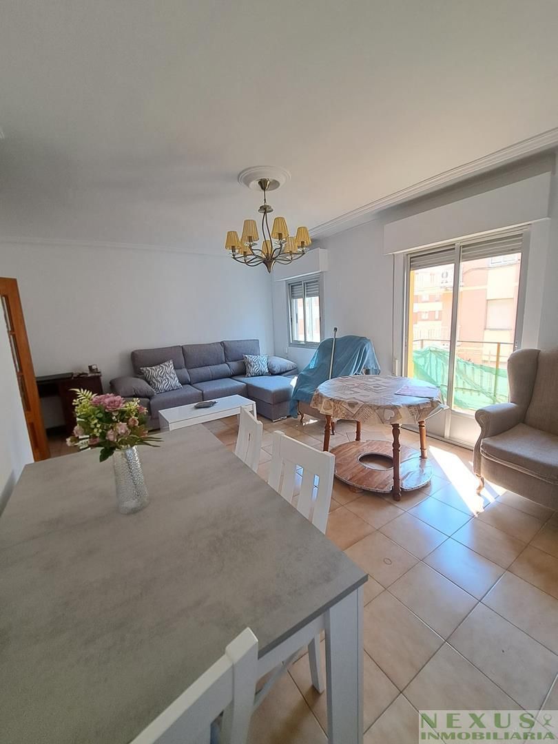 Living room of Flat to rent in Cáceres Capital  with Terrace and Furnished