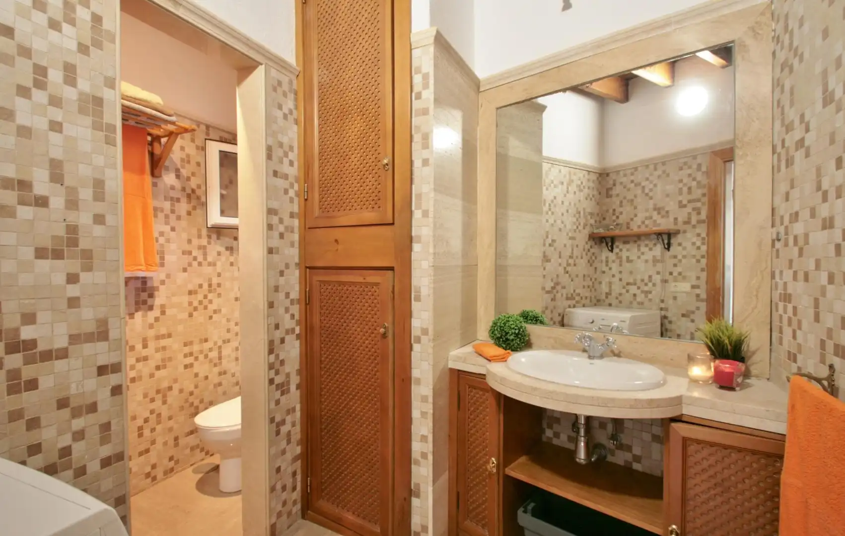 Baño de Casa o chalet en venta en Alhama de Almería con Aire acondicionado, Jardín privado y Trastero