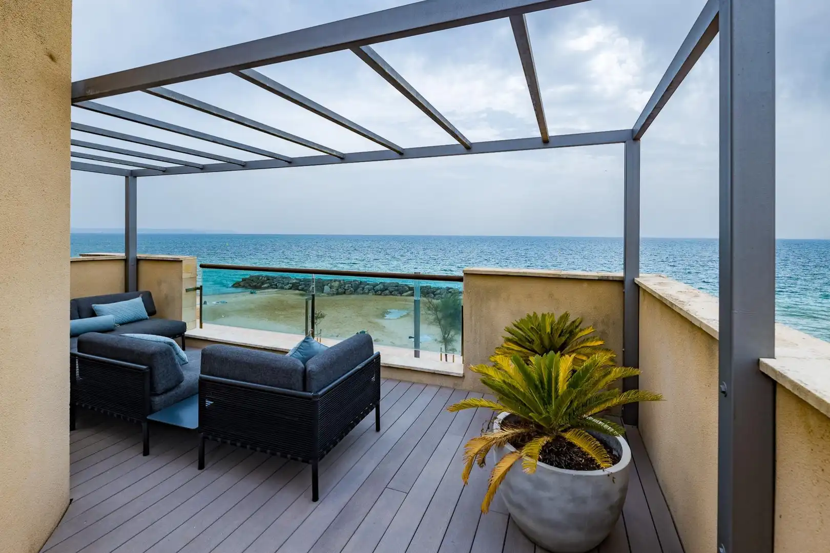Terraza de Casa adosada de alquiler en  Palma de Mallorca con Aire acondicionado, Jardín privado y Terraza