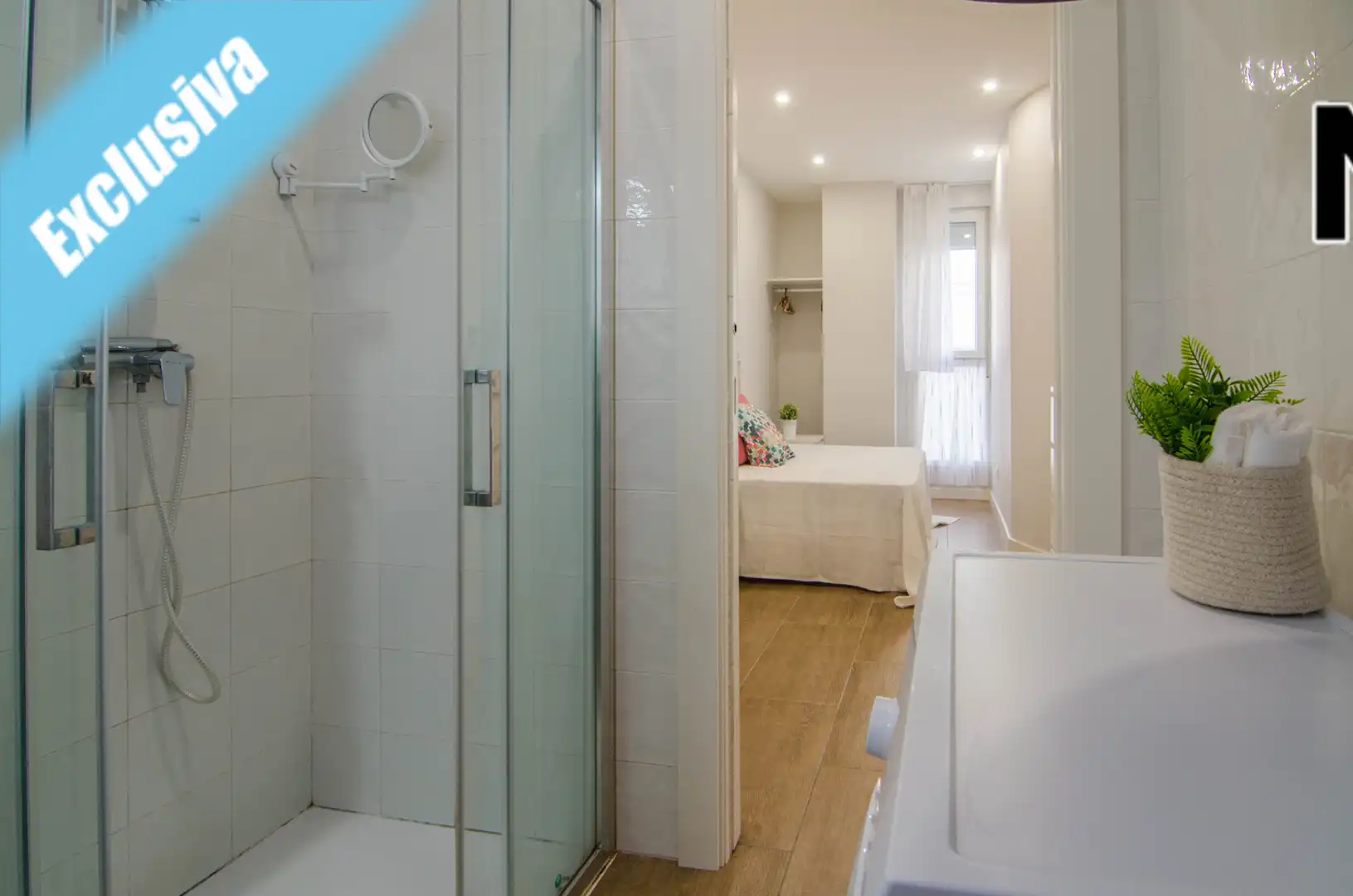 Bedroom of Flat for sale in Colindres  with Furnished