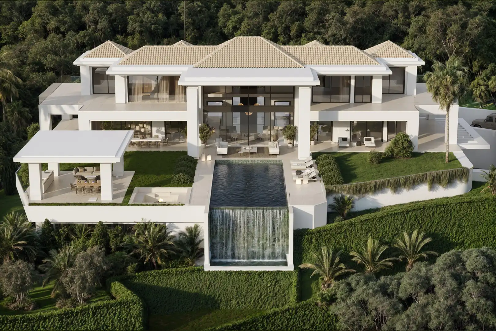 Casa amb terrassa en venda a La Zagaleta