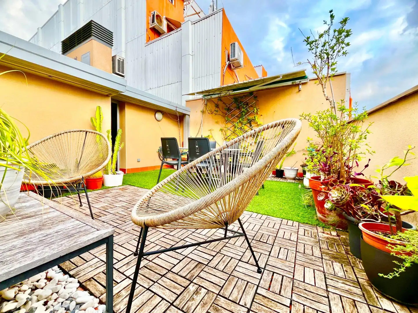 Terrassa de Dúplex en venda en Badalona amb Aire condicionat, Calefacció i Parquet