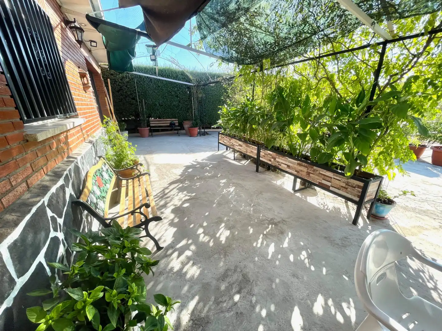 Terraza de Casa o chalet en venta en Mejorada del Campo con Calefacción, Jardín privado y Terraza