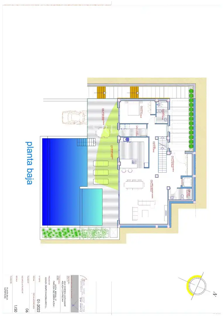 Detached house with pool for sale in Avenida BERNIA-S.A. I 27, imagen 24