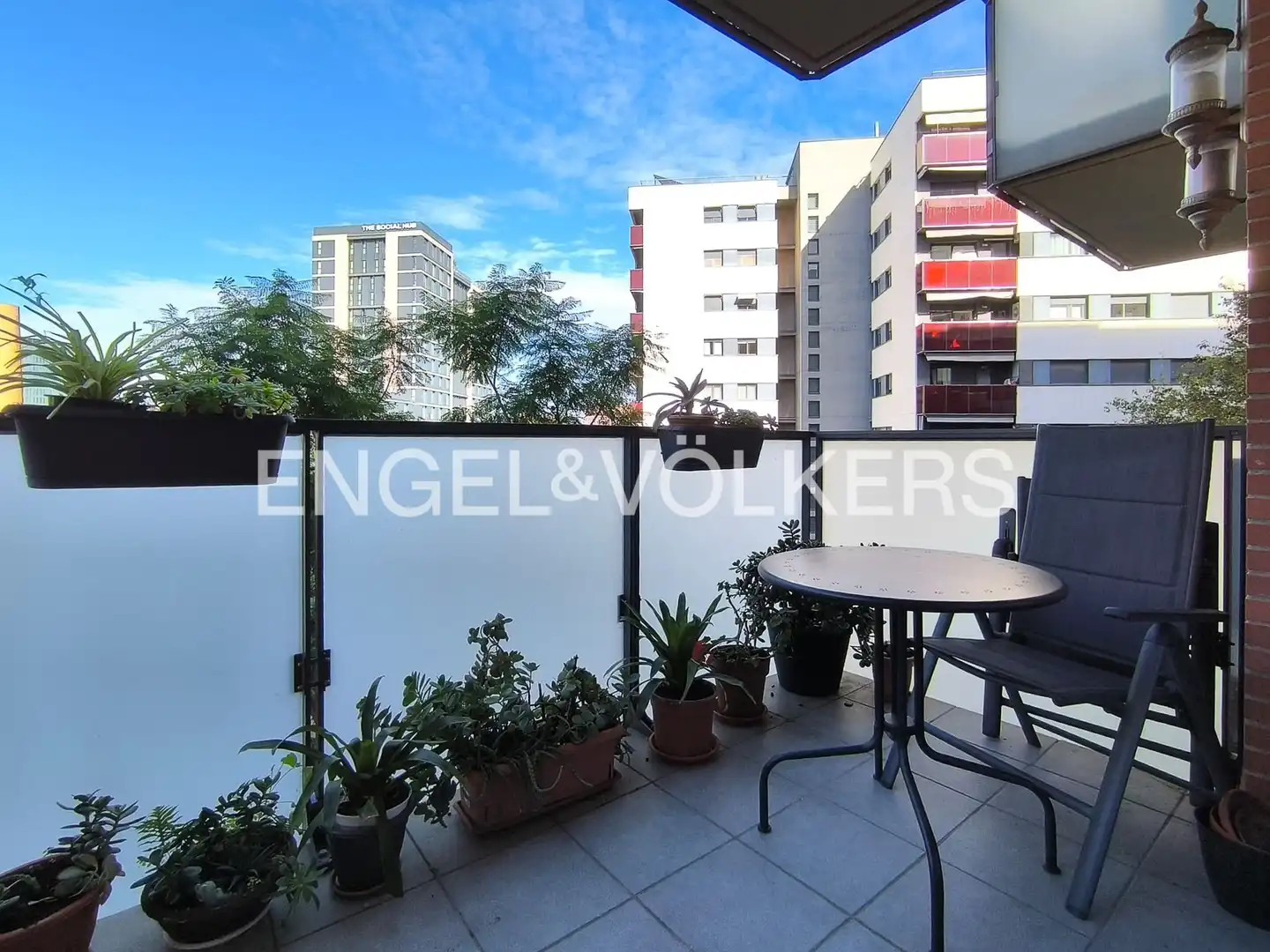 Terraza de Piso de alquiler en Barcelona con Aire acondicionado, Calefacción y Terraza