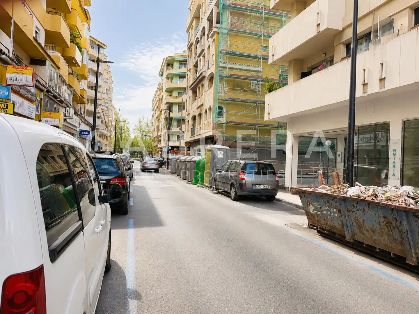 Vista exterior de Local en venda en Calpe / Calp amb Aire condicionat, Calefacció i Parquet