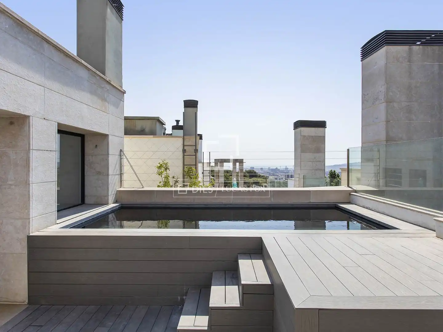 Terrace of Houses for rent in Barcelona  with Air Conditioner, Heating and Private garden