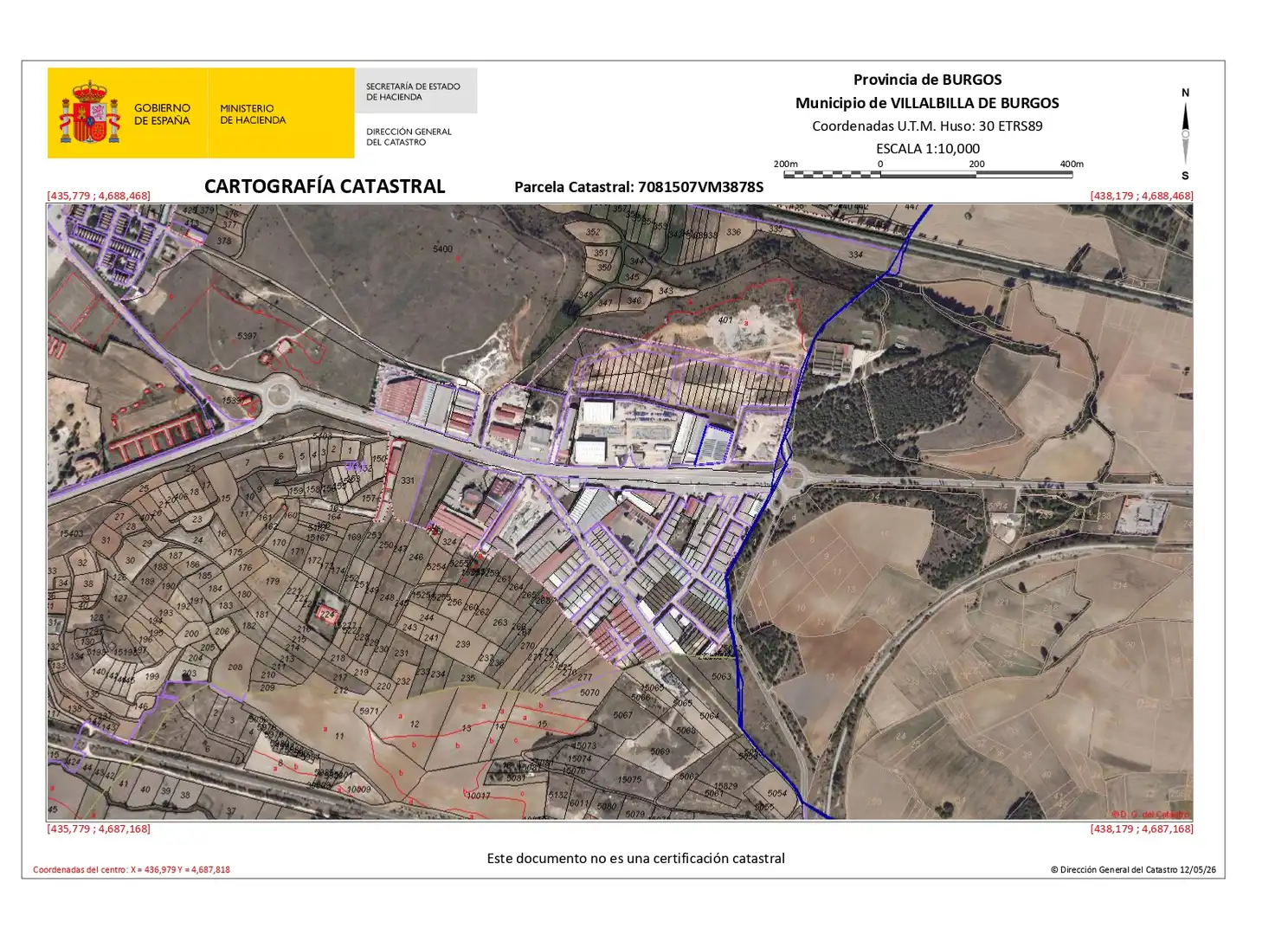 Außenansicht von Fabrikhallen zum Verkauf in Villalbilla de Burgos