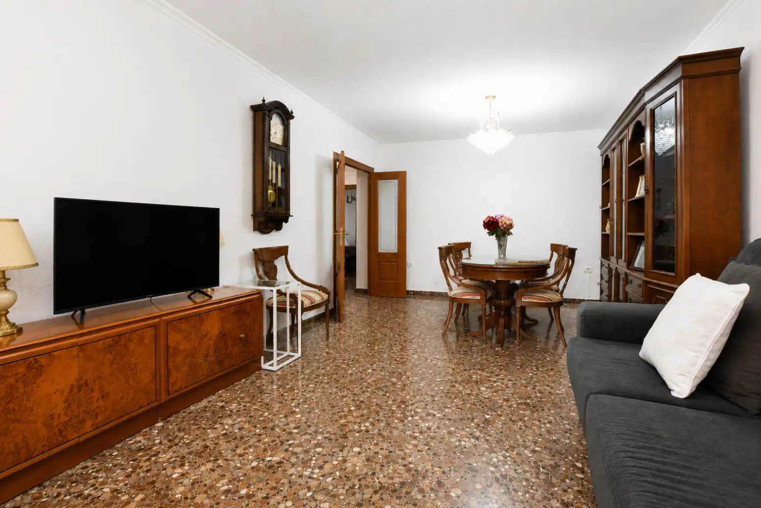 Sala d'estar de Pis en venda en Puçol amb Aire condicionat, Moblat i Balcó