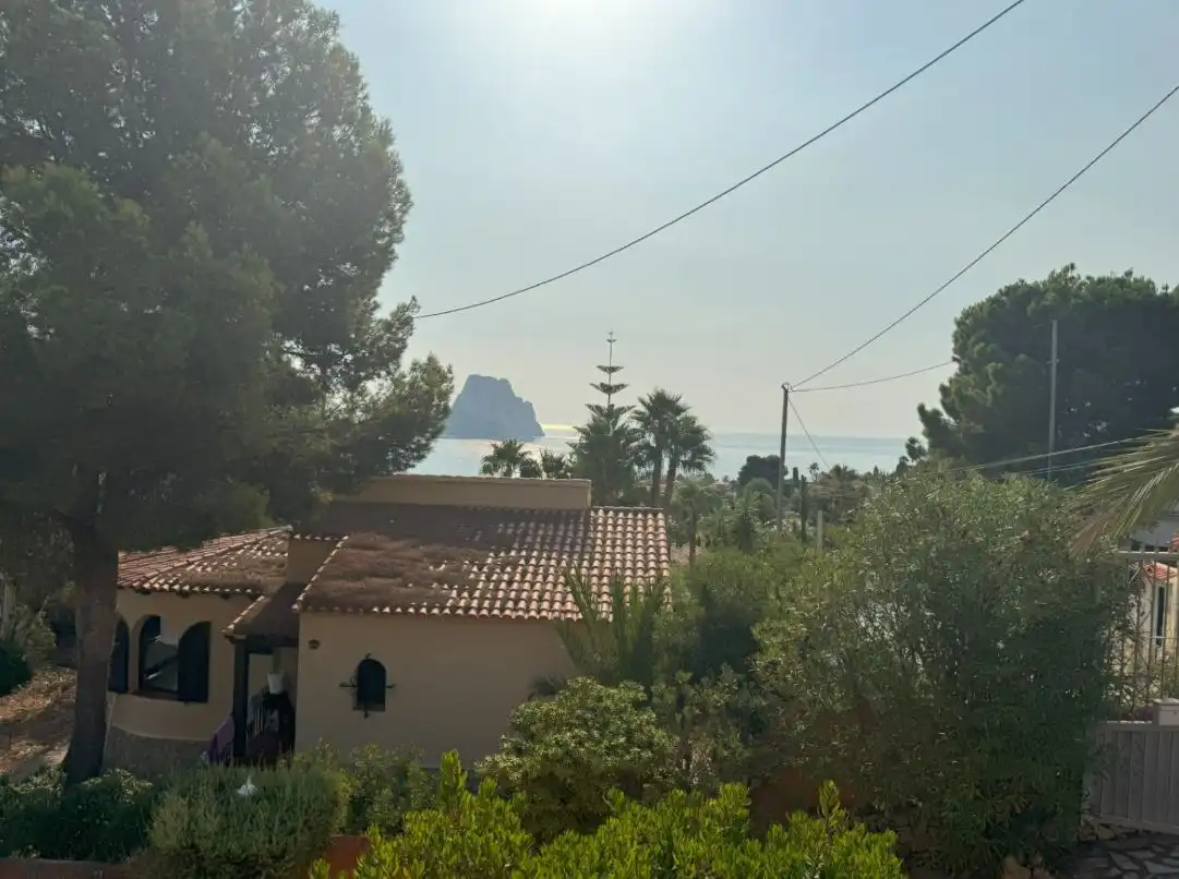 Vista exterior de Casa o xalet en venda en Calpe / Calp amb Aire condicionat, Calefacció i Jardí privat