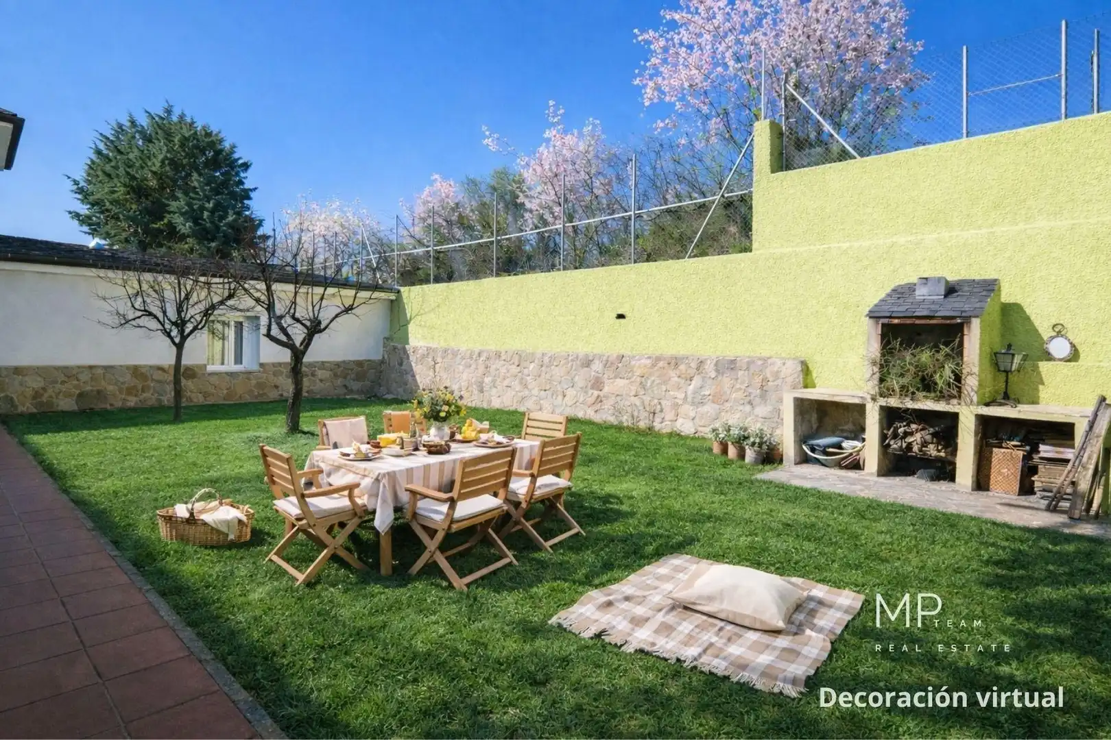 Terraza de Casa o chalet en venta en Galapagar con Calefacción y Piscina
