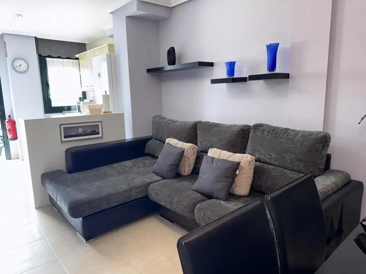 Sala de estar de Apartamento en venta en Llanes con Calefacción, Terraza y Trastero