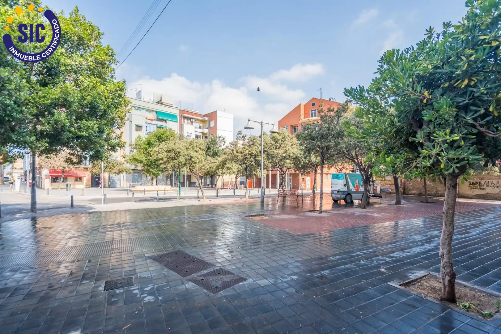 Vista exterior de Piso en venta en Valencia con Aire acondicionado y Balcón
