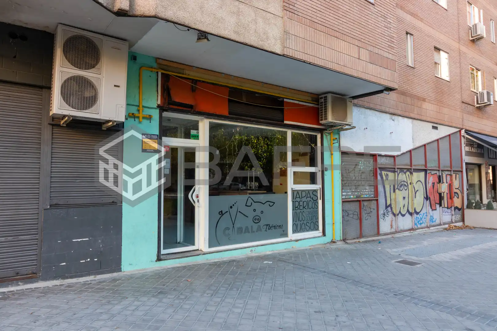 Außenansicht von Geschaftsraum zur Miete in Madrid