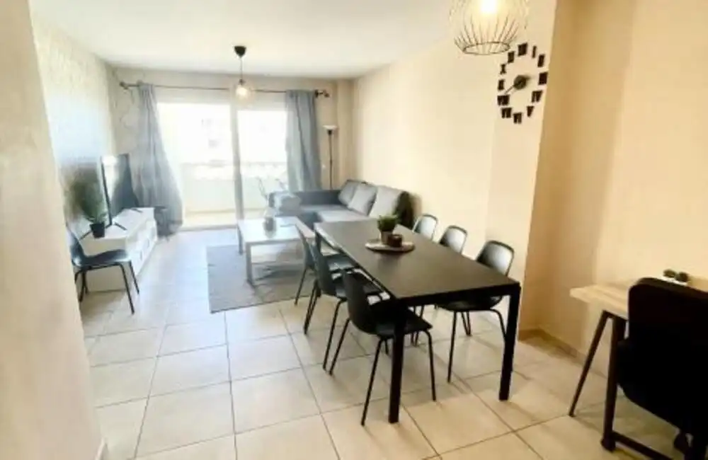 Living room of Apartments for rent in Marbella  with Air Conditioner, Terrace and Swimming Pool