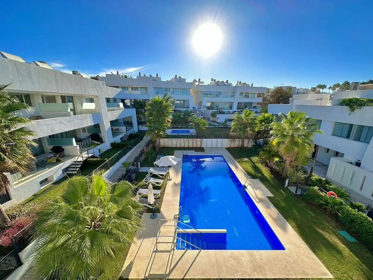 Exterior view of Detached homes for rent in Marbella  with Air Conditioner, Heating and Terrace