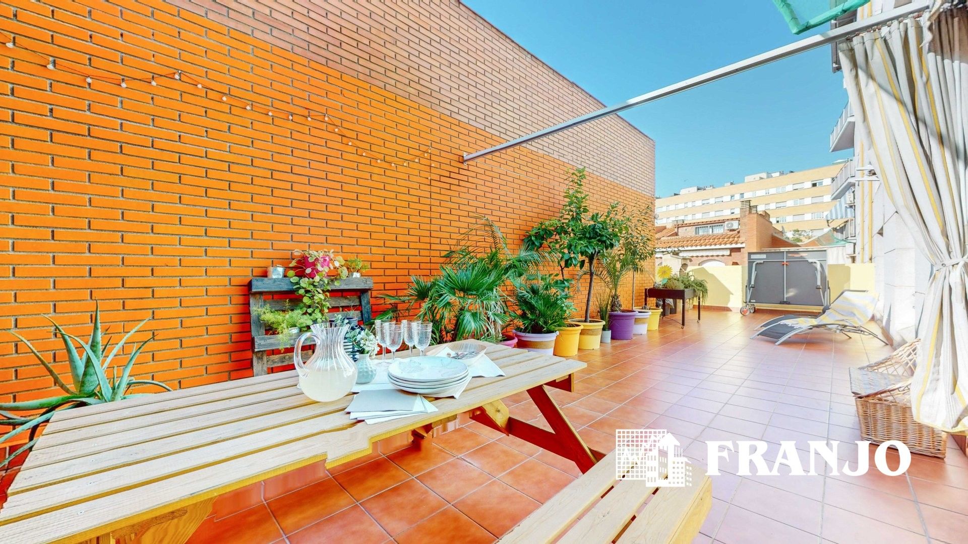 Terrace of Flat for sale in Barberà del Vallès  with Air Conditioner, Heating and Terrace