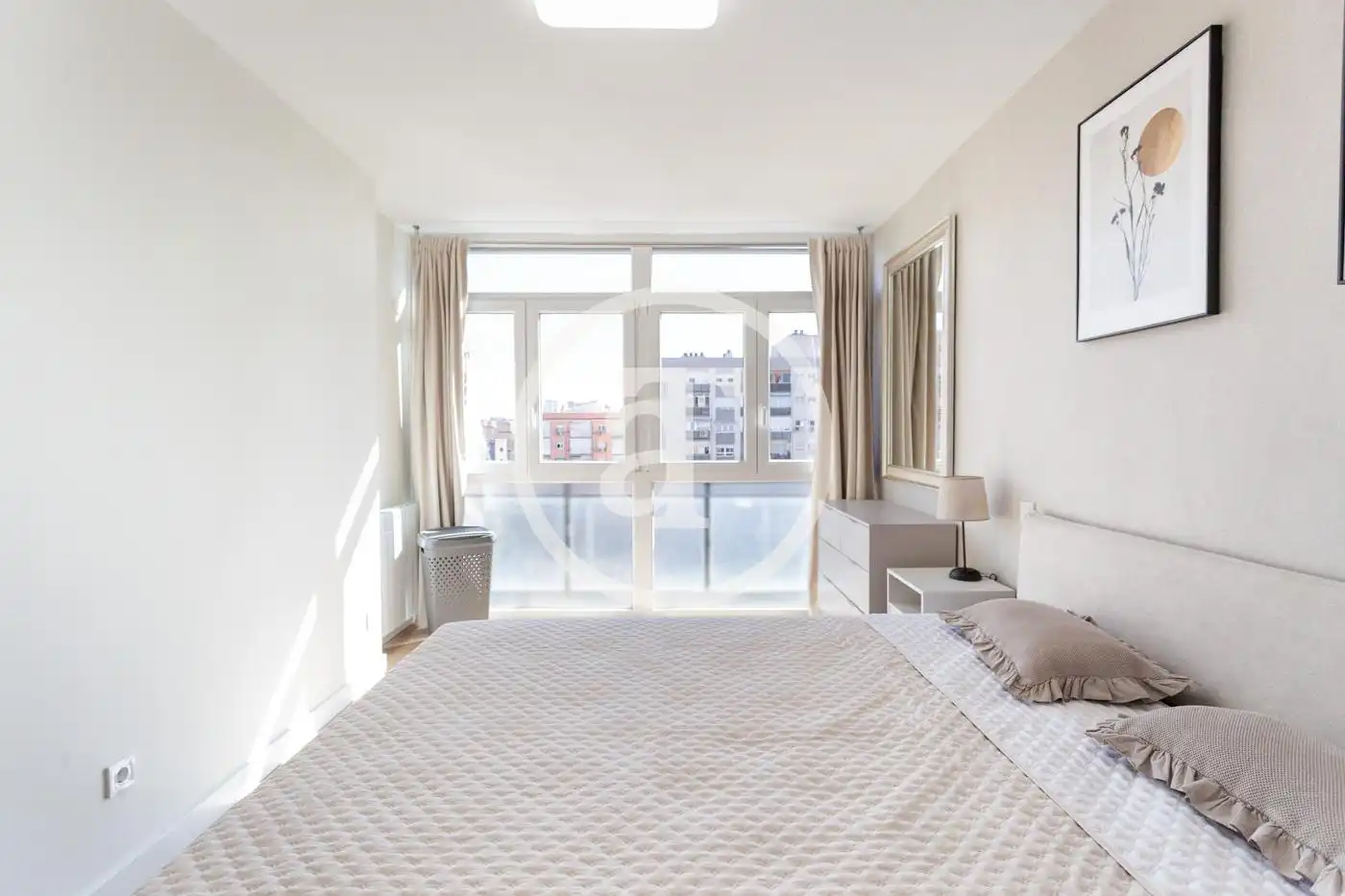 Bedroom of Flat for rent in Madrid  with Heating, Furnished and Oven