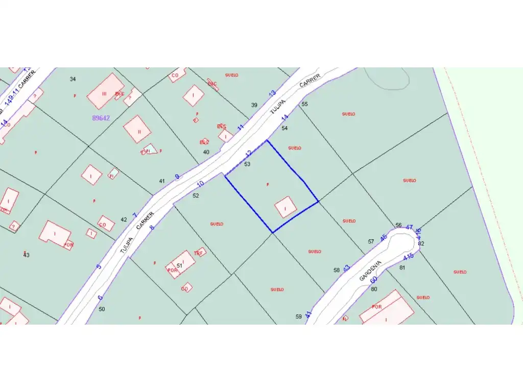 Residential land for sale in Calle Tulipa (Plana Torres)