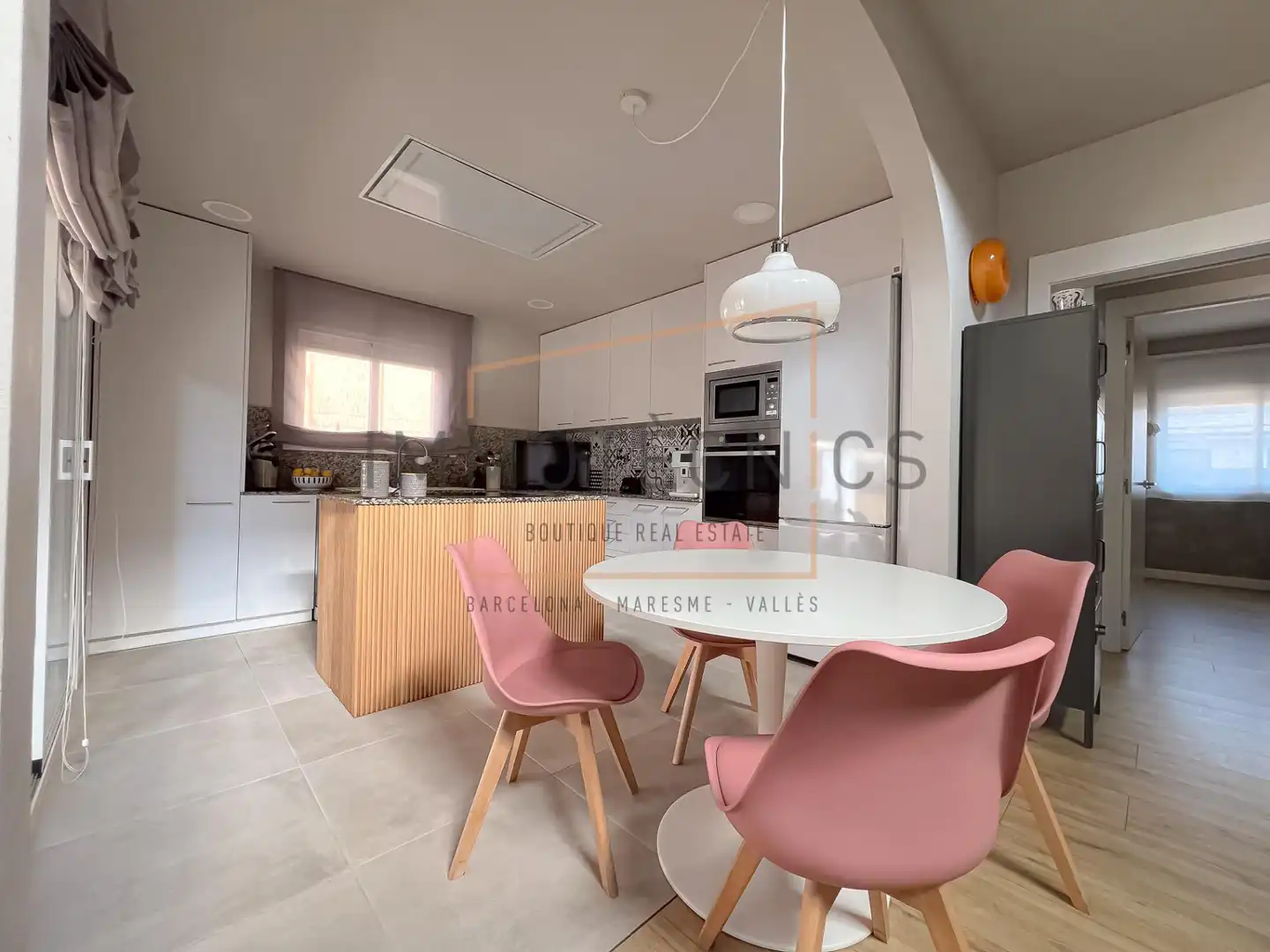 Cocina de Casa o chalet en venta en Lliçà d'Amunt con Aire acondicionado, Jardín privado y Terraza