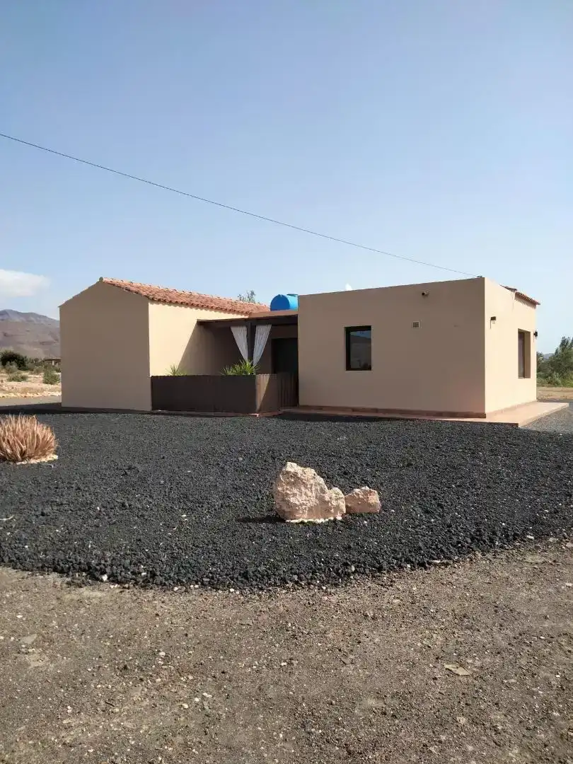 Vista exterior de Finca rústica en venta en Tuineje con Jardín privado, Parquet y Amueblado
