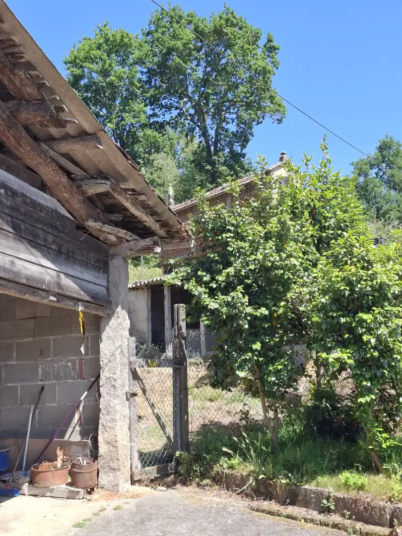 Exterior view of Country homes for sale in Santiago de Compostela   with Furnished