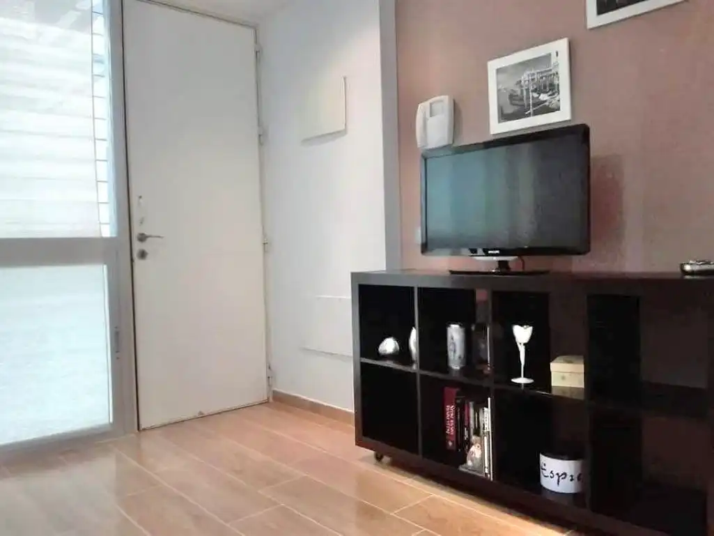 Sala d'estar de Apartament en venda en Málaga amb Aire condicionat, Terrassa i Internet