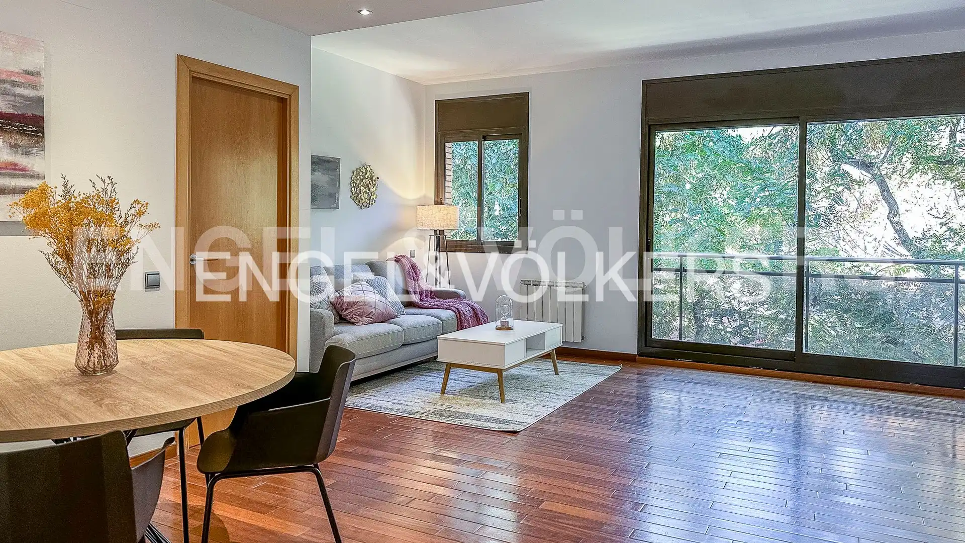 Sala de estar de Piso en venta en  Barcelona Capital con Aire acondicionado, Calefacción y Terraza