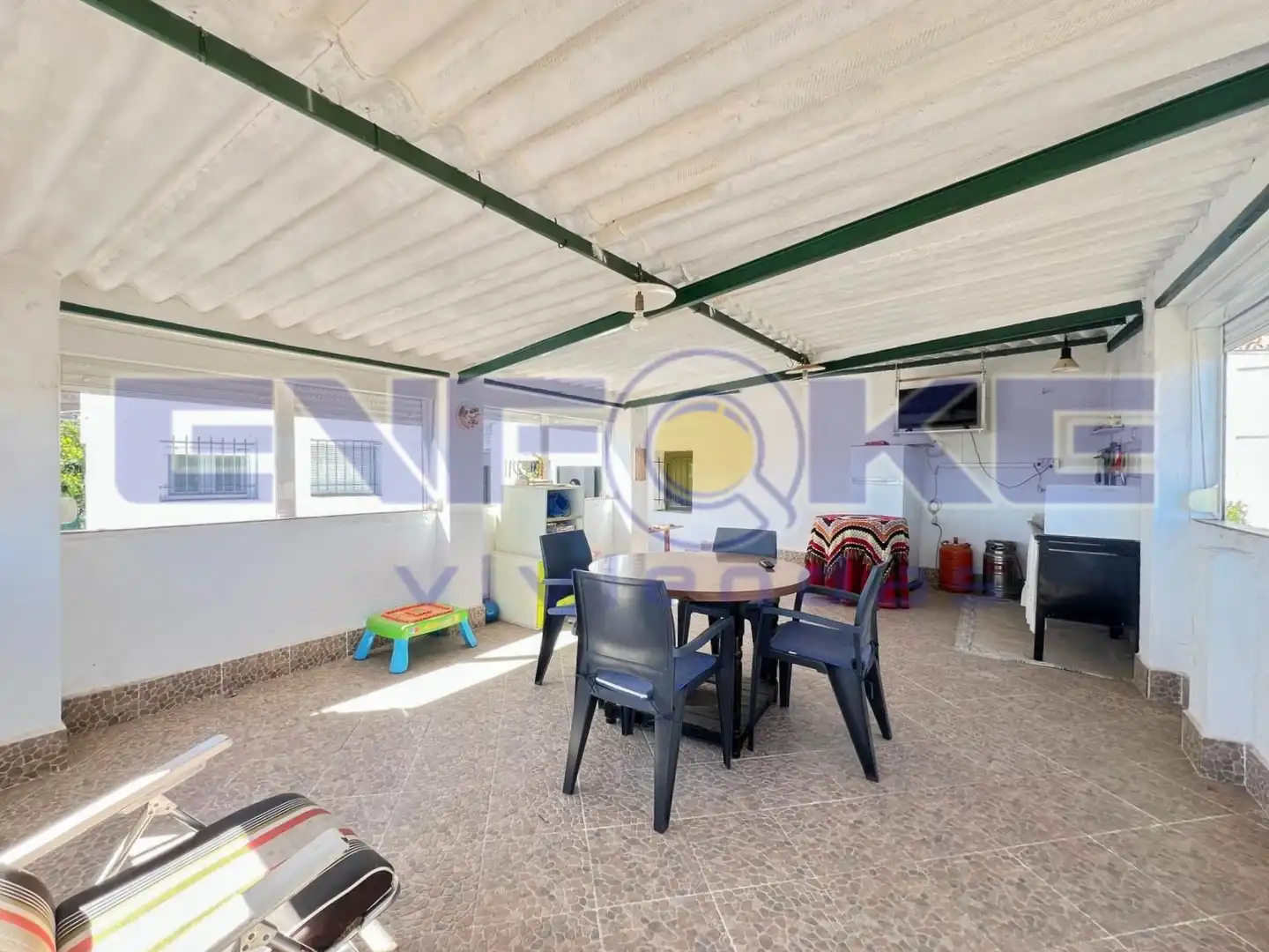 Terraza de Casa o chalet en venta en Benquerencia de la Serena con Terraza, Trastero y Amueblado