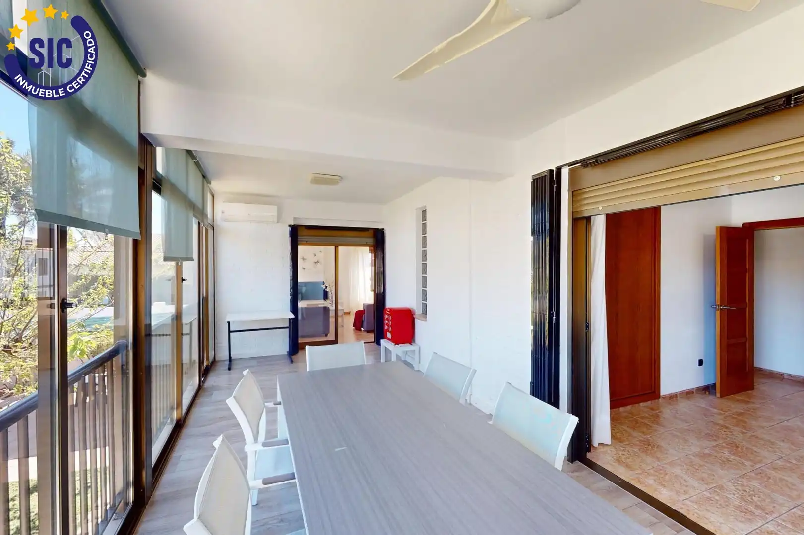 Comedor de Casa o chalet en venta en Benicasim / Benicàssim con Aire acondicionado, Jardín privado y Terraza