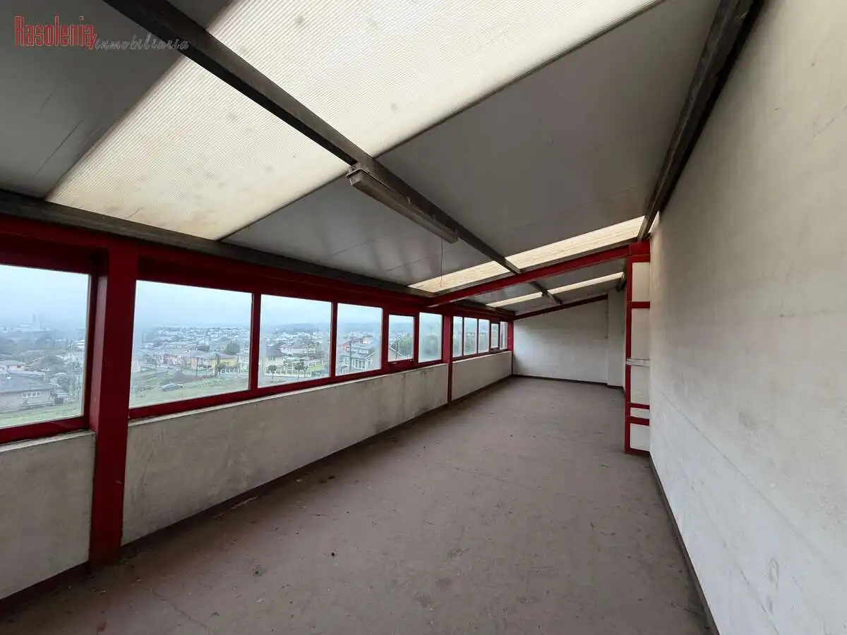 Vista exterior de Nave industrial en venta en As Pontes de García Rodríguez 