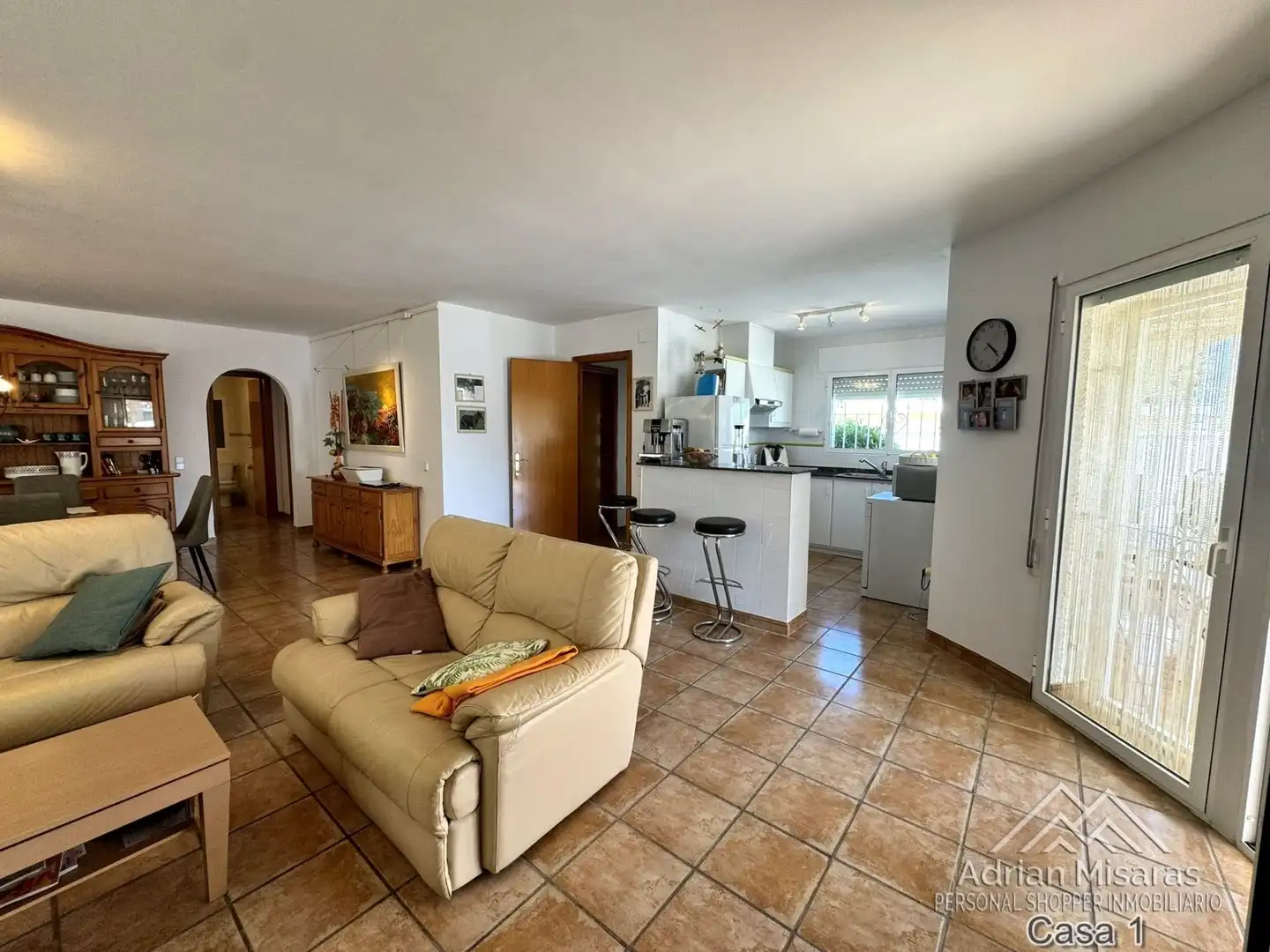 Sala de estar de Casa o chalet en venta en Deltebre con Aire acondicionado, Piscina y Amueblado