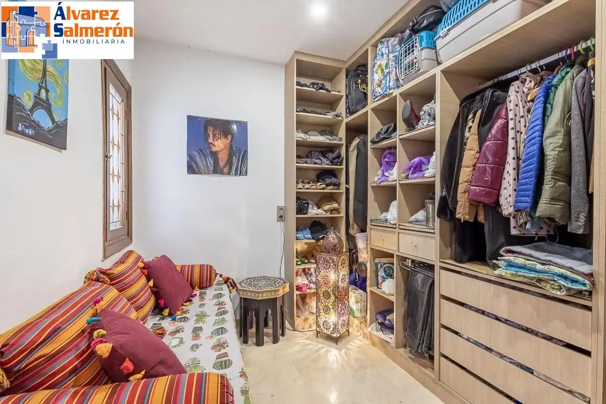 Bedroom of Flat for sale in Granada  with Terrace and Balcony