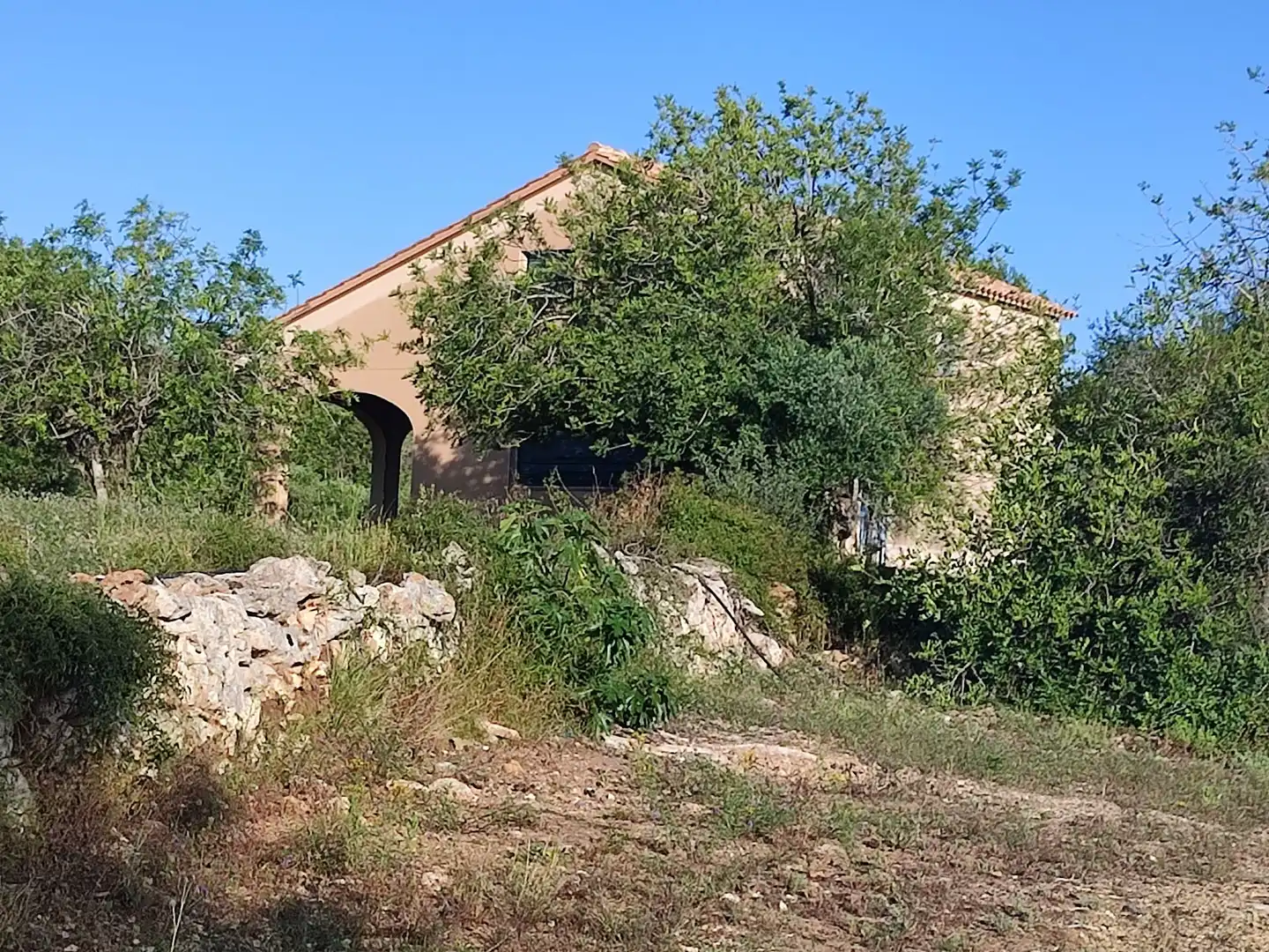 Vista exterior de Finca rústica en venta en La Riera de Gaià con Trastero