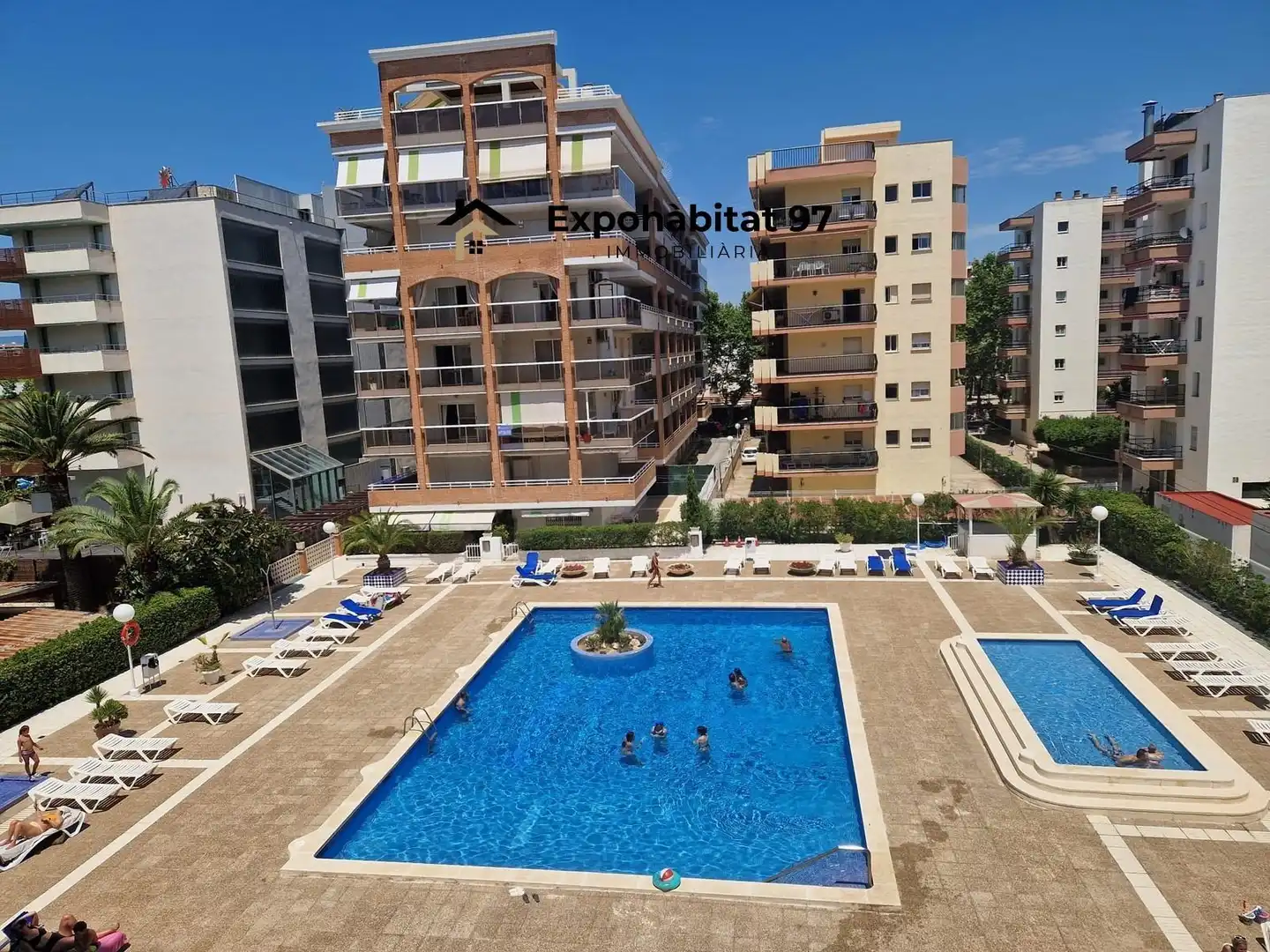 Swimming pool of Apartments for sale in Salou  with Air Conditioner, Heating and Terrace
