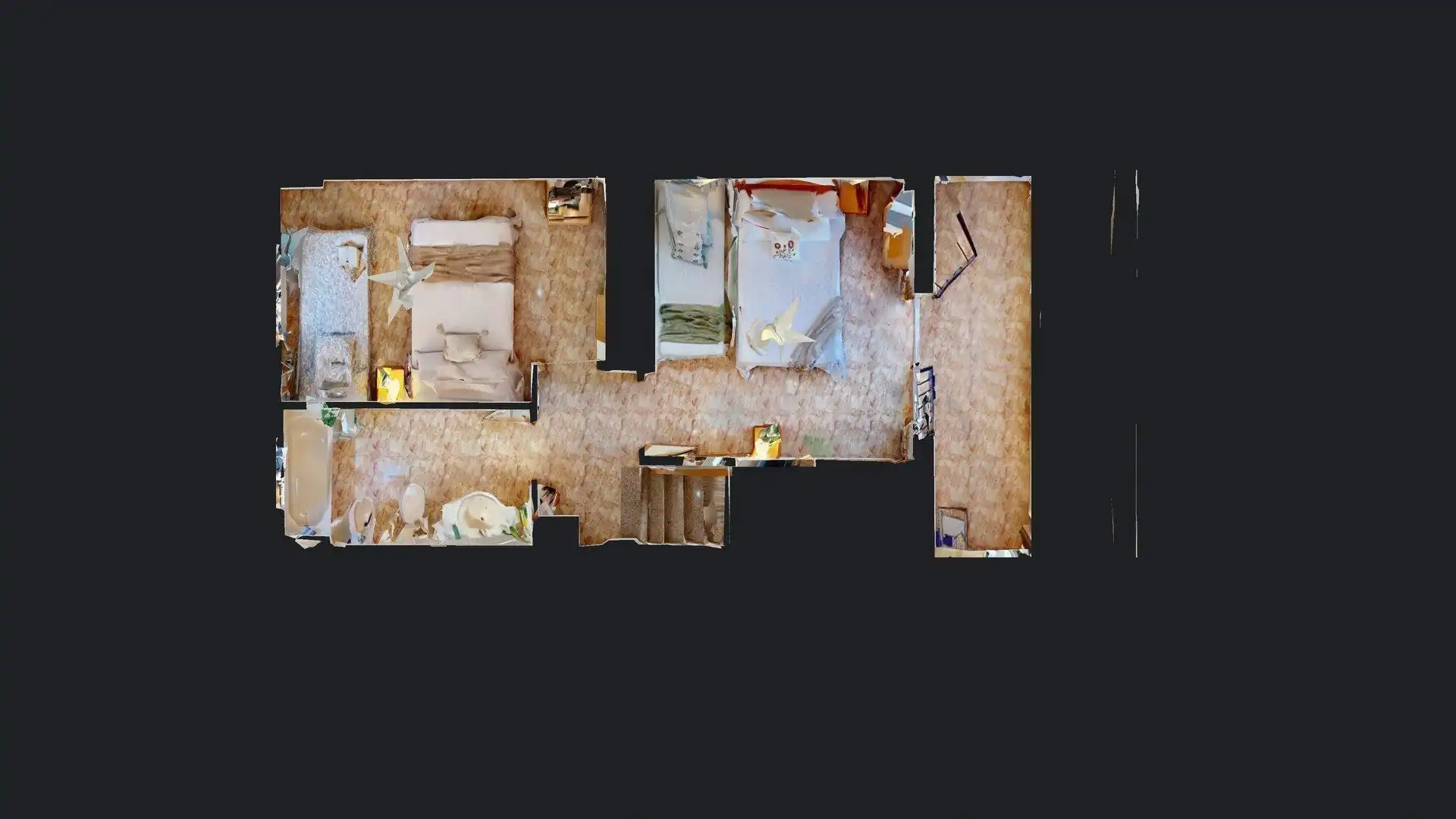 Habitación de Casa adosada en venta en Pilar de la Horadada con Jardín privado, Terraza y Balcón