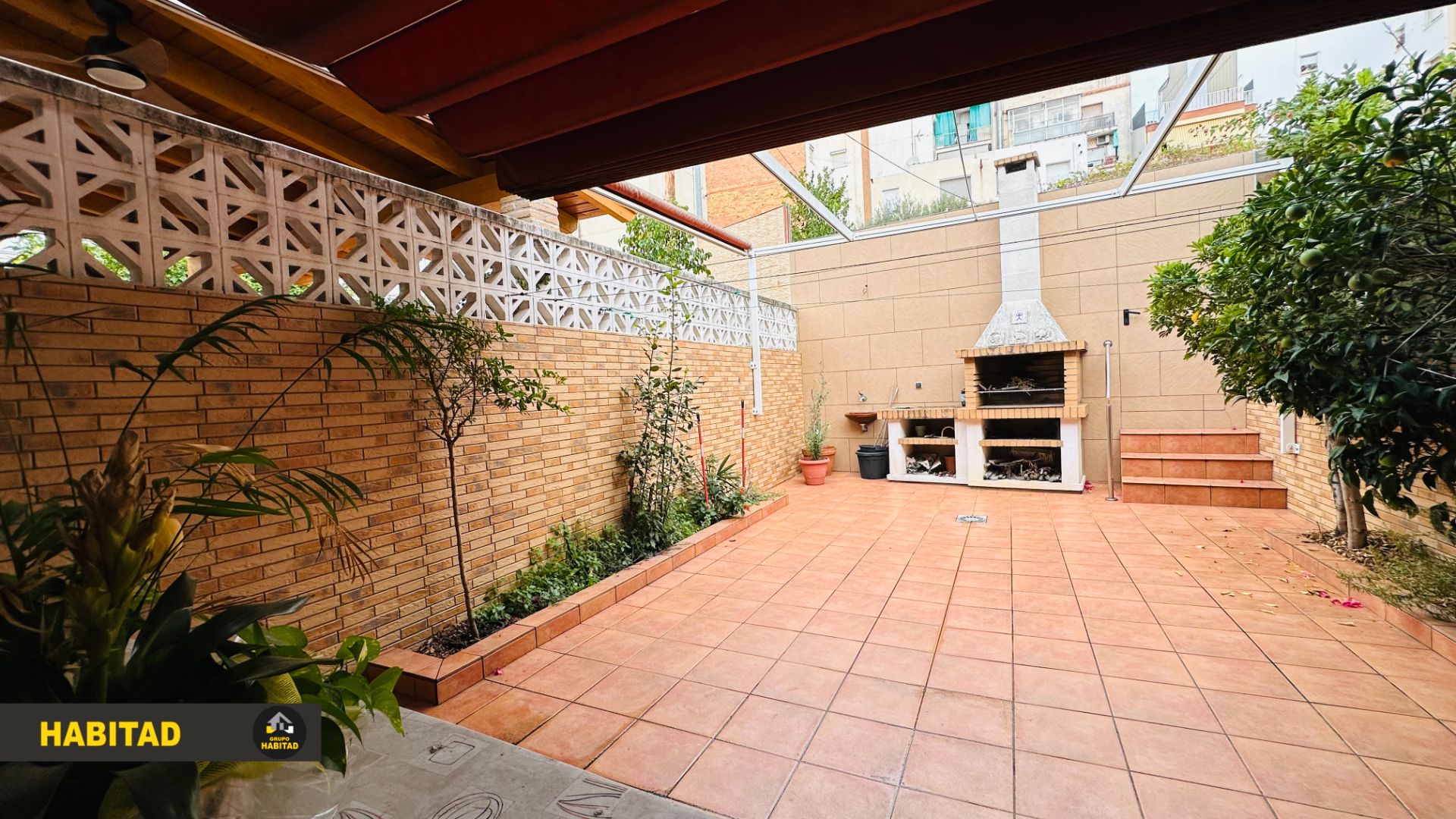 Terrace of Single-family semi-detached for sale in Sant Boi de Llobregat  with Heating, Private garden and Storage room