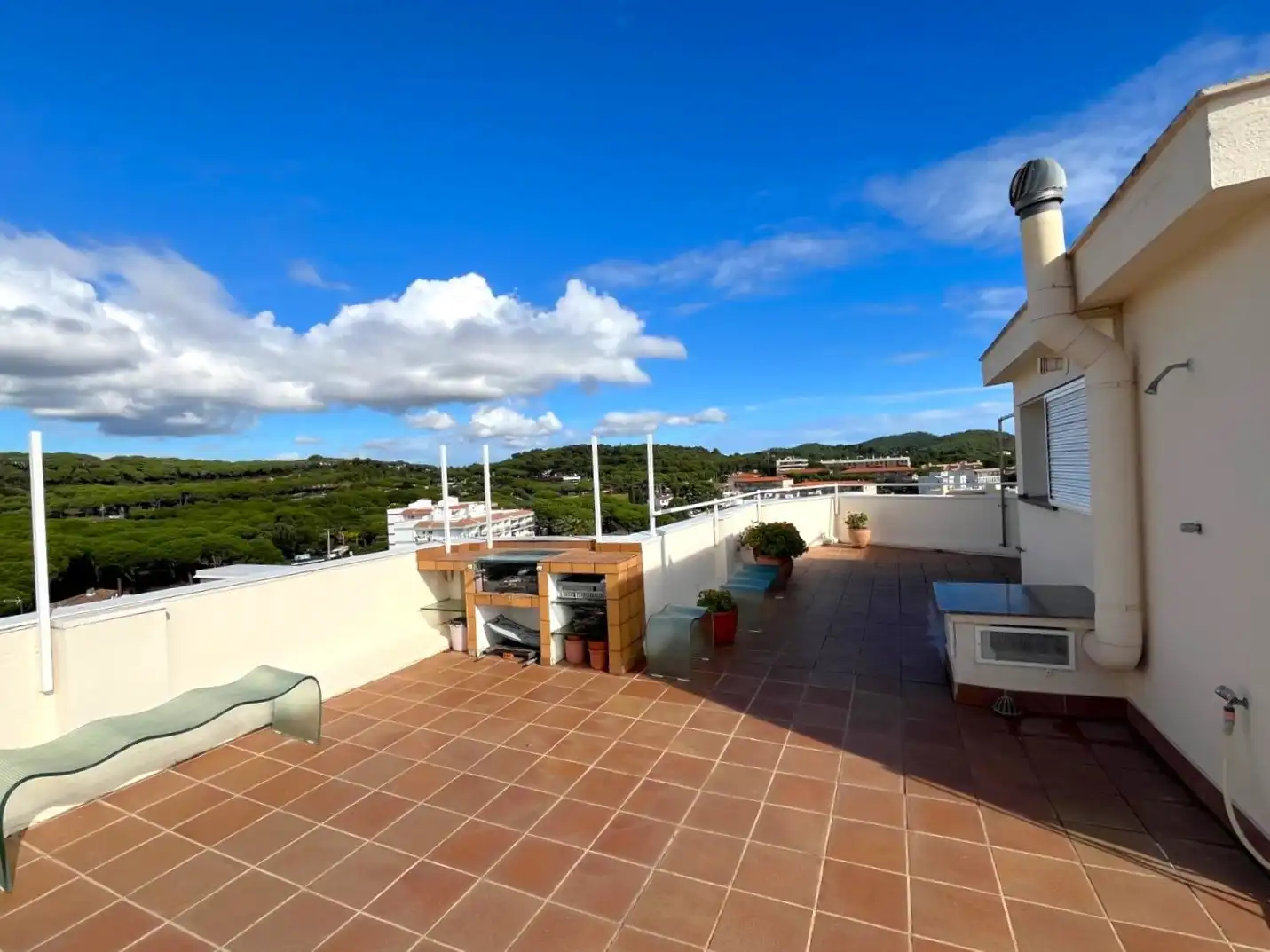 Terrasse von Dachboden zum Verkauf in Palamós mit Terrasse und Möbliert