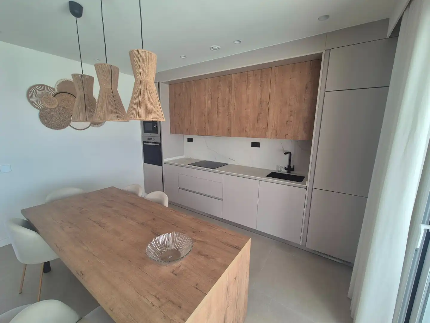 Cocina de Casa o chalet en venta en Pilar de la Horadada con Aire acondicionado, Jardín privado y Terraza