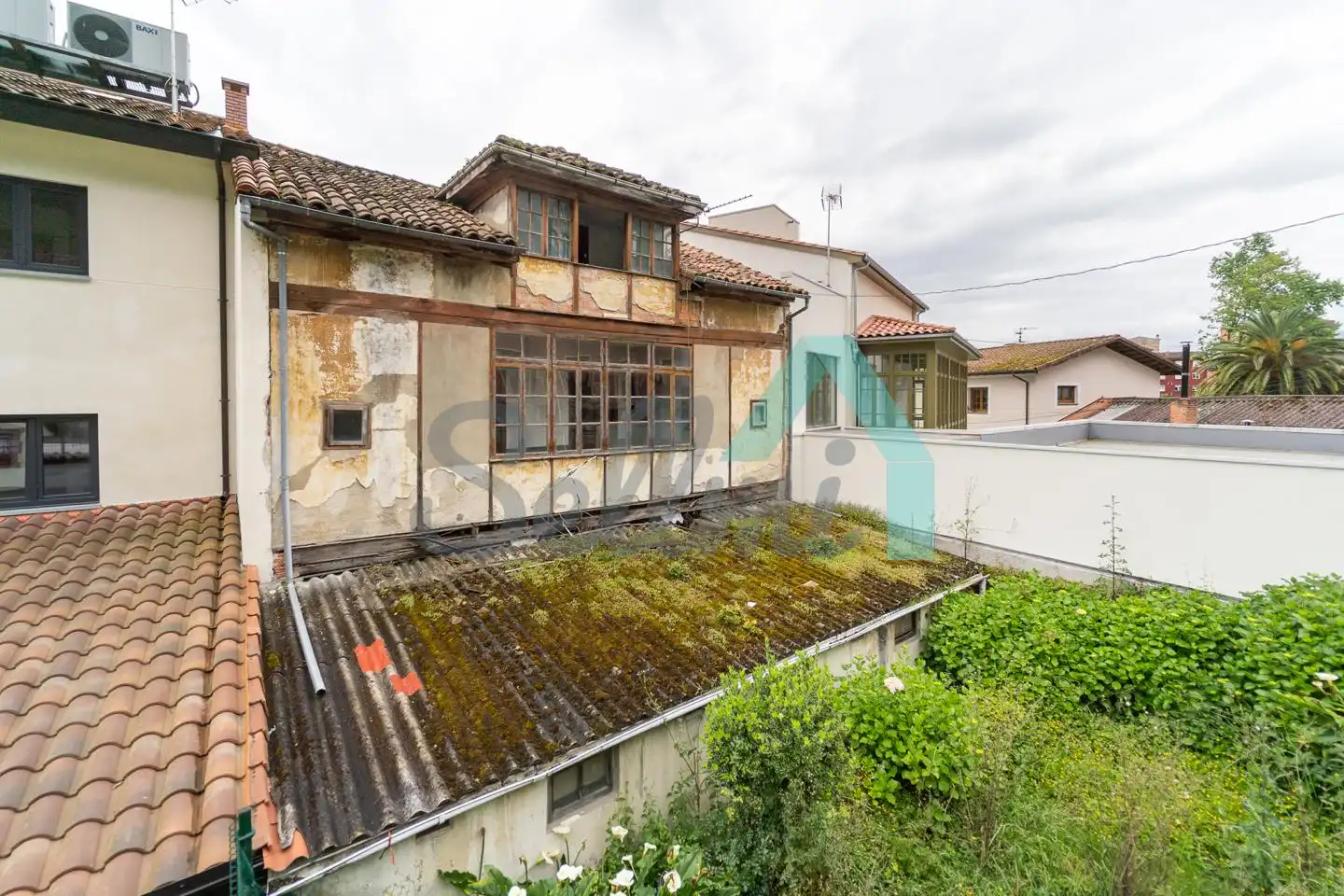 Vista exterior de Casa adosada en venta en Parres con Jardín privado