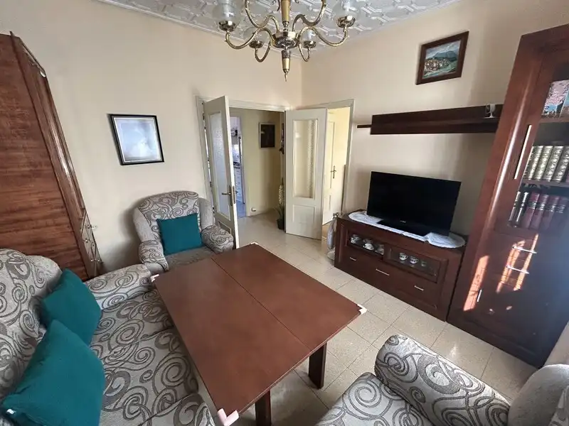 Sala de estar de Piso en venta en Madrid con Calefacción y Amueblado