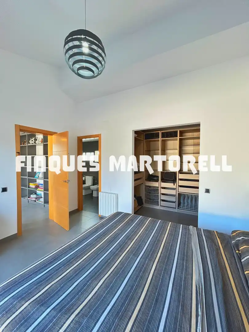 Bedroom of Houses for sale in Santa Coloma de Farners  with Air Conditioner, Heating and Private garden