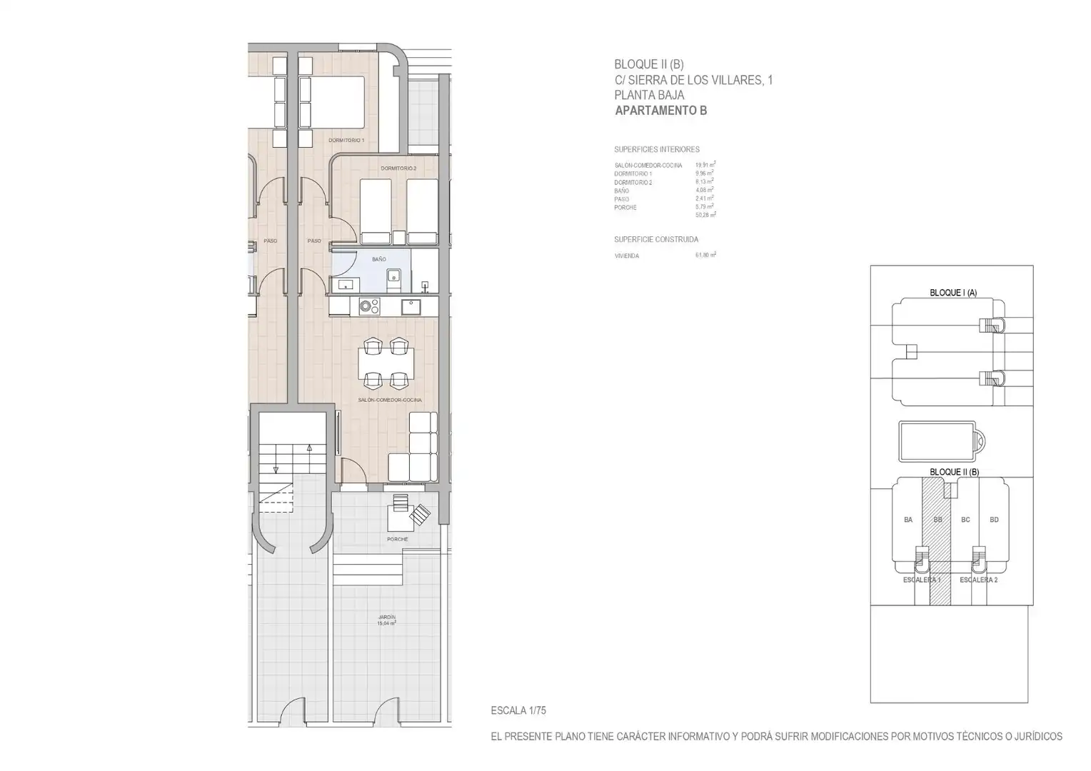 Apartamento en venta en Mazarrón con Jardín privado, Terraza y Piscina comunitaria