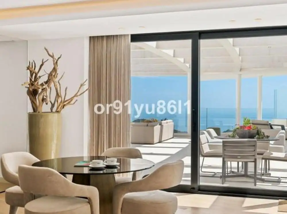 Comedor de Apartamento en venta en Ojén con Aire acondicionado, Terraza y Piscina
