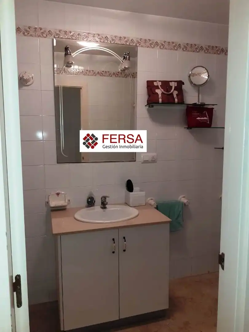 Badezimmer von Wohnungen zur Miete in El Puerto de Santa María mit Klimaanlage, Heizung und Privatgarten