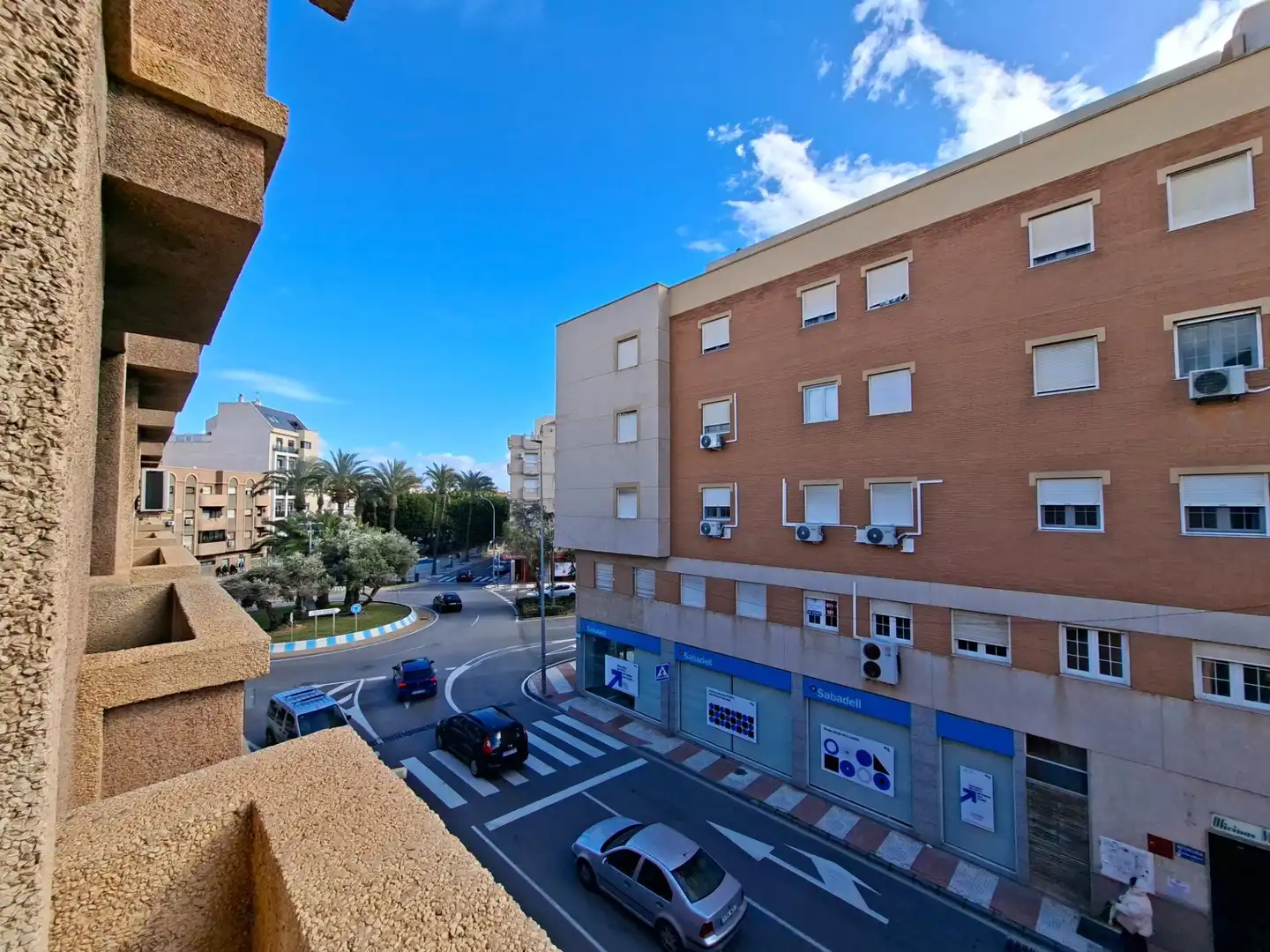 Exterior view of Flat for sale in Roquetas de Mar  with Balcony